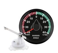 ELING Universal Rudder Angle Gauge Indicator Kit 0-190ohm With Sensor With Backlight 85mm 12V/24V