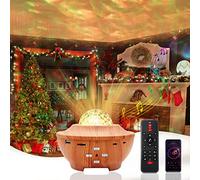 eLinkSmart Star Projector Children's Night Lighting with Multiple Light Modes Timer - Galaxy Projector with Bluetooth Speaker Sky Light for Bedroom Gameroom Party USB C