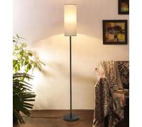 ELINKUME Floor Lamp for Living Room,Modern Standing Lamps with Lampshade,Minimalist Tall Lamp with Footswitch for Living Room,Bedroom,Office(Bulb Not Included)