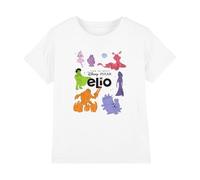 Elio Boy's Disney Space Aliens Boys T Shirt, White T-Shirt (Pack of 1)