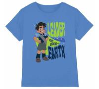 Elio Disney Leader of UhhEarth Boys T Shirt, Azure, 7-8 Years