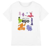 Elio Disney Space Aliens Boys T Shirt, White, 3-4 Years