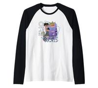 Elio Hug With Glordon Out Of This World Raglan Baseball Tee