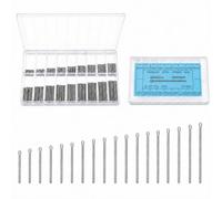 ElioVelluL 360PCS Watch Strap Pins Assortment 6-23mm, Watch Link Pins, Stainless Steel WatchStrap Replacement Pin Kit, Watches Bracelet Repair Pin Set with Storage Box