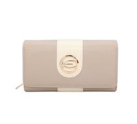 ELIOX Large Large PU Leather Wallet with Coin Purse and Card Holder Gift Idea, taupe, Portafoglio 18x4x11, Stylish Large Wallet