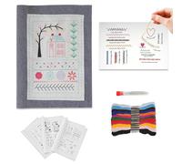 EliphonTowne Sewing Book - DIY Embroidery Stitches Book, Embroidery Kit, Sewing and Stitching Guide, Embroidery Stitches Tutorial, Books on Sewing Techniques