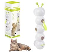 EliphonTowne Smart Sensory Worm Cat Toy - Engaging Interactive Cat Toy, Auto Teasing via Light Sensor, Durable ABS Build, Anti-Slip Suction, Hunting Instinct Activator Hours of Feline Fun
