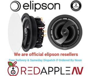 Elipson IN-IC8 8" 125W In-Ceiling Speaker - Pro Custom Install Home Audio