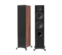 Elipson Prestige Facet II 14F Floorstanding Speakers (Pair) Black Matt / Walnut