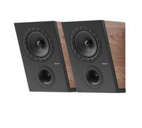 Elipson Prestige Facet II 6ATN Atmos & Surround Speakers (Pair) Black Matt / Walnut