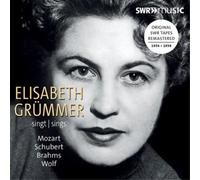 Various - Elisabeth Grümmer sings Mozart, Schubert, Brahms, Wolf