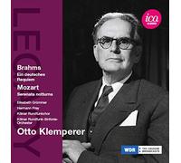 ELISABETH GRUMMER; HERMANN PREY; OTTO KLEMPERER; WDR SINFONIEORCHESTER K?LN; WDR RUNDFUNKCHOR K?LN - BRAHMS: EIN DEUTSCHES REQUIEM