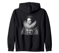 Elisabeth I Tudor Renaissance English Portrait Zip Hoodie