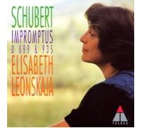 ELISABETH LEONSKAJA - IMPROMPTUS OP.90&142 CD 8 TRACKS FRANZ SCHUBERT NEW