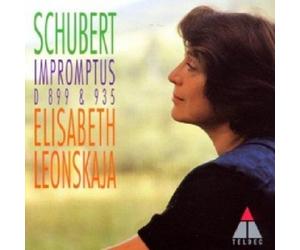 ELISABETH LEONSKAJA - IMPROMPTUS OP.90&142 CD 8 TRACKS FRANZ SCHUBERT NEW