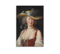 Élisabeth Louise Vigée Le Brun Portrait of Anne Catherine Le Preudhomme De Châtenoy, Comtesse De Verdun Famous Paintings Print Photo Art Canvas Home Decorative Bedroom Modern Decors 08x12inch(20x30cm)