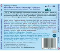 ELISABETH SCHWARZKOPF SINGS OPERETTA NEW CD