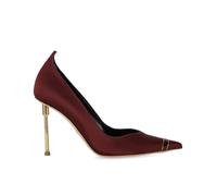 ELISABETTA FRANCHI BURGUNDY SATIN PUMP 5 UK