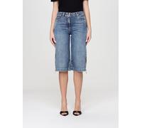 ELISABETTA FRANCHI Cotton Denim Shorts - Size: 27 - female