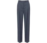 Elisabetta Franchi dart-detailing straight trousers - Blue 42-44