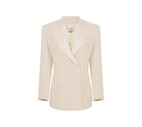 Elisabetta Franchi double-breasted peak lapels jacket - Neutrals 40-44