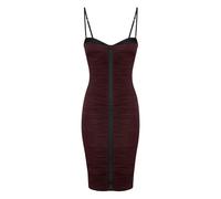 Elisabetta Franchi draping strap midi dress - Red 38-40-42-44-46-48