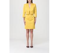 ELISABETTA FRANCHI Duchesse Dress with Crop Jacket - Size: 38 - female