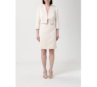 ELISABETTA FRANCHI Duchesse Dress with Crop Jacket - Size: 40 - female