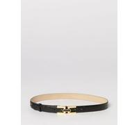 ELISABETTA FRANCHI Embossed Leather Belt - Size: 46 - female