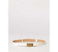 ELISABETTA FRANCHI Hammered Leather Belt - Size: 44 - female
