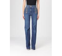 ELISABETTA FRANCHI Jeans Woman color Blue - Size: 27 - female