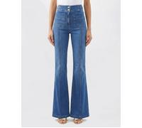 ELISABETTA FRANCHI Jeans Woman color Blue - Size: 32 - female