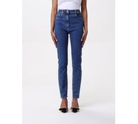 ELISABETTA FRANCHI Jeans Woman color Gnawed Blue - Size: 28 - female