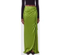 ELISABETTA FRANCHI Jersey Long Skirt - Size: 44 - female