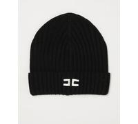 ELISABETTA FRANCHI LA MIA BAMBINA Cuffed Ribbed Wool and Cashmere Blend Beanie - Size: 12 - unisex
