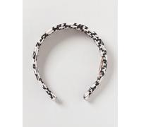 ELISABETTA FRANCHI LA MIA BAMBINA Girl's Padded Headband with Logo Print - Size: OS - unisex