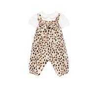 Elisabetta Franchi La Mia Bambina peter-pan-collar print babygrow - White 3 mth-6 mth-9 mth