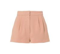 Elisabetta Franchi logo-patch crepe shorts - Pink 40