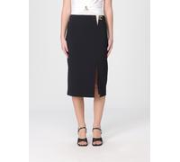ELISABETTA FRANCHI Logo Pencil Skirt - Size: 46 - female