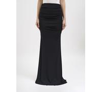 ELISABETTA FRANCHI Long Skirt in Stretch Viscose - Size: 42 - female