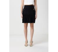 ELISABETTA FRANCHI Mini Skirt in Linen Blend - Size: 38 - female