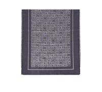 ELISABETTA FRANCHI OLTREMARE JACQUARD FOULARD SCARF One Size
