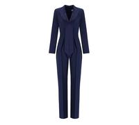 ELISABETTA FRANCHI OLTREMARE SMOKING JUMPSUIT 42