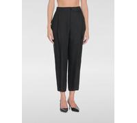 ELISABETTA FRANCHI Pants Woman color Black - Size: 44 - female