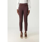 ELISABETTA FRANCHI Pants Woman color Wine - Size: 42 - female