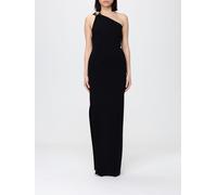 ELISABETTA FRANCHI Red Carpet Stockinette Stitch Knit Dress - Size: 42 - female