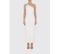 ELISABETTA FRANCHI Red Carpet Stockinette Stitch Knit Dress - Size: 46 - female