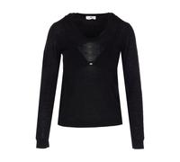 Elisabetta Franchi ribbed crew-neck sweater - Black 44