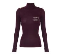 Elisabetta Franchi ribbed turtleneck sweater - Red 46