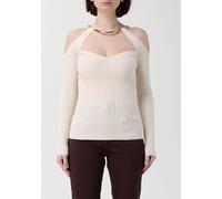 ELISABETTA FRANCHI Ribbed Viscose Knit - Size: 42 - female